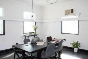 office space with ac system